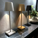 Multifunktionale Kabellose Wiederaufladbare Tischlampe - NordicAura – Weiß
