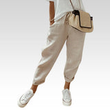 Agatha | Casual & Elegante Hose – Beige