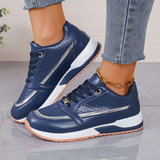 Damen-Walkingschuhe mit Leichtbauweise | neutrale Form – Blau