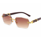Stylische Verlaufsgläsern Sonnenbrille für Herren – Braun