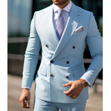 Herren Formell Anzug | Zweiteiliges – Blau