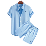 Henrik | Eleganter Sommer-Set für Herren ( 1+1 GRATIS ) – Himmelblau