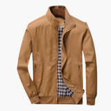Slim Fit Bomberjacke für Herren – Braun