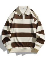 Sven – Lässiger Polo-Pullover – Braun