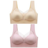 1+2 Gratis | SeidenZauber™ Glatt Gemütlich Grundnahrungsmittel – 1x Beige + 2x Rosa