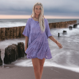 Bilhah - Das beste elegante funkelnde Partykleid – Lavendel