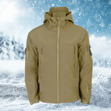 Ultimative wasser- und winddichte militärjacke - gert – Khaki