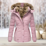 Eula - Winterpelzjacke – Rosa
