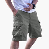 Herren Sommer Cargo Shorts mit Taschen und Reißverschlussverschluss – Litchgoen