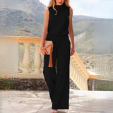 Naomi - Haut Perfekt Jumpsuit – Schwarz