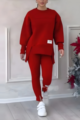 Kikay™ - Komplettes Lounge-Set für Damen Elegant & Entspannt – Rot