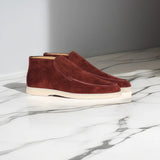 Herren Loafer | Schlanke Form mit niedrigem Einstieg – Bordeaux