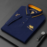 Banjo™ - Luxuriöses Polo-Shirt – Blau