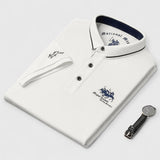 Ken | Premium Polo-Hemd – Weiß