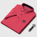 Ken | Premium Polo-Hemd – Rot