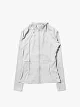 Vexaro | Atmungsaktive Sportjacke für Damen Sommer – Weiß