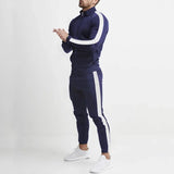 Tresaro | Atmungsaktiver Sportanzug für Herren Freizeit – Marineblau