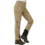 Valtrix | Wasserdichte Softshell-Hosen für Damen Winter – Khaki