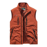 Weste Herren Klassisch Für Übergangszeit | Leicht Und Vielseitig – Orange