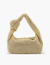 Glänzende Mini-Tasche – Gelb