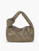 Glänzende Mini-Tasche – Gold