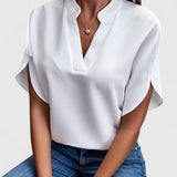Lacey | STYLISHES HEMD – Weiß
