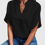 Lacey | STYLISHES HEMD – Schwarz