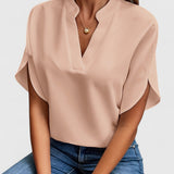 Lacey | STYLISHES HEMD – Beige