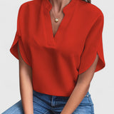 Lacey | STYLISHES HEMD – Rot