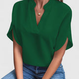 Lacey | STYLISHES HEMD – Grün