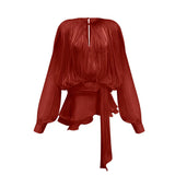 Marie – Zart, feminin und sommerlich elegant – Rot
