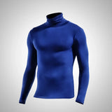 Terazo | Thermoregulierendes Langarmshirt für Herren Herbst – Marineblau