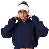 Veltra | Atmungsaktives Sweatshirt für Damen Herbst – Marineblau