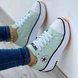 Fashion star – trendiger orthopädischer sneaker – Grün