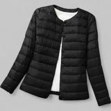 Verdiana | Leichte wattierte Jacke – Schwarz