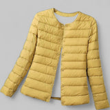 Verdiana | Leichte wattierte Jacke – Gelb