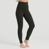 Veronica | Warme Fleece-Leggings mit hoher Taille – Grau