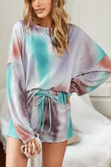 Verspieltes Pyjama Set mit Stil für Entspannung – Grün