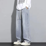 Florian | Verstellbare Baggy Jeans mit Modernem Schnitt – Hellblau
