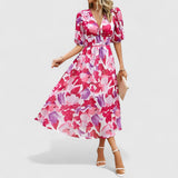 Clara | Elegantes Abendkleid – Rot