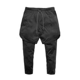 Vexon | Atmungsaktive Kompressionshose für Herren 2-in-1 – Schwarz