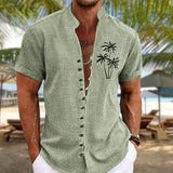 Victor- Bequemes Sommer-T-Shirt – Grün