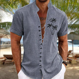 Victor- Bequemes Sommer-T-Shirt – Lila