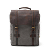 HALLSTAT | Vintage-Rucksack – Dunkelgrau