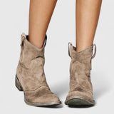 Samantha | Klassische Cowboystiefel – Braun