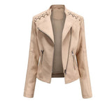 Vintage-Inspirierte Bikerjacke - Lily – Khaki