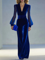 Vionnette – Eleganter, lässiger Jumpsuit – Blau