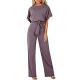 Ernestina – Eleganter Boho-Jumpsuit – Lila