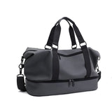 Trezaro | Wasserdichte Sporttasche für Unisex Fitnessstudio – Grau