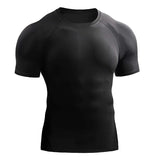 Vortan | Atmungsaktives Kompressionsshirt für Herren Performance – Schwarz